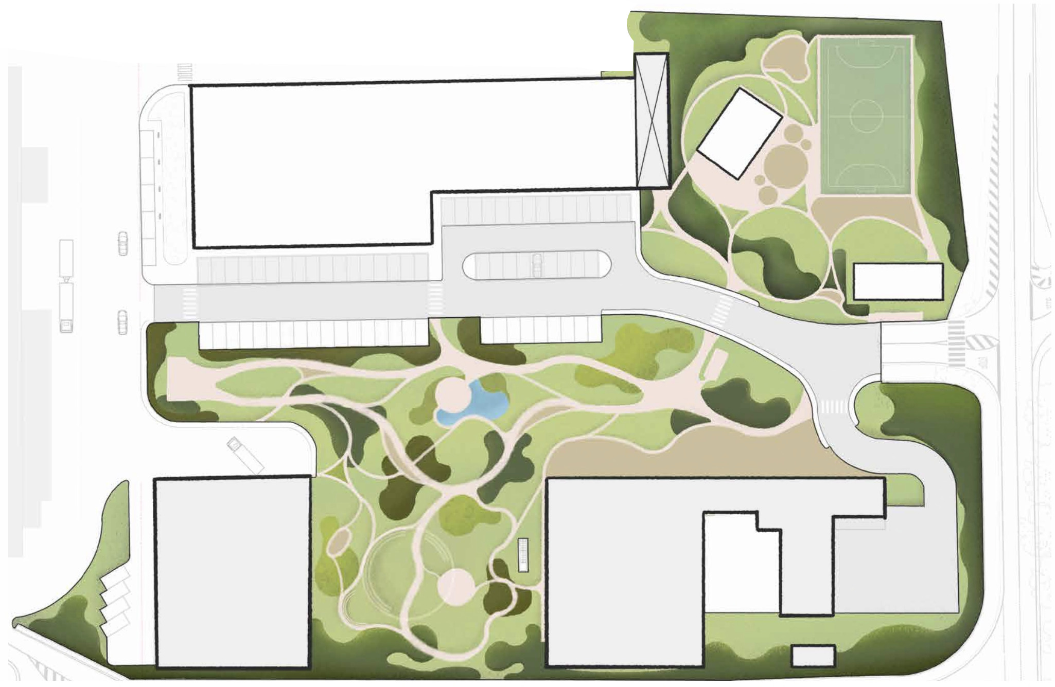 Il Giardino delle Macchine di giorno